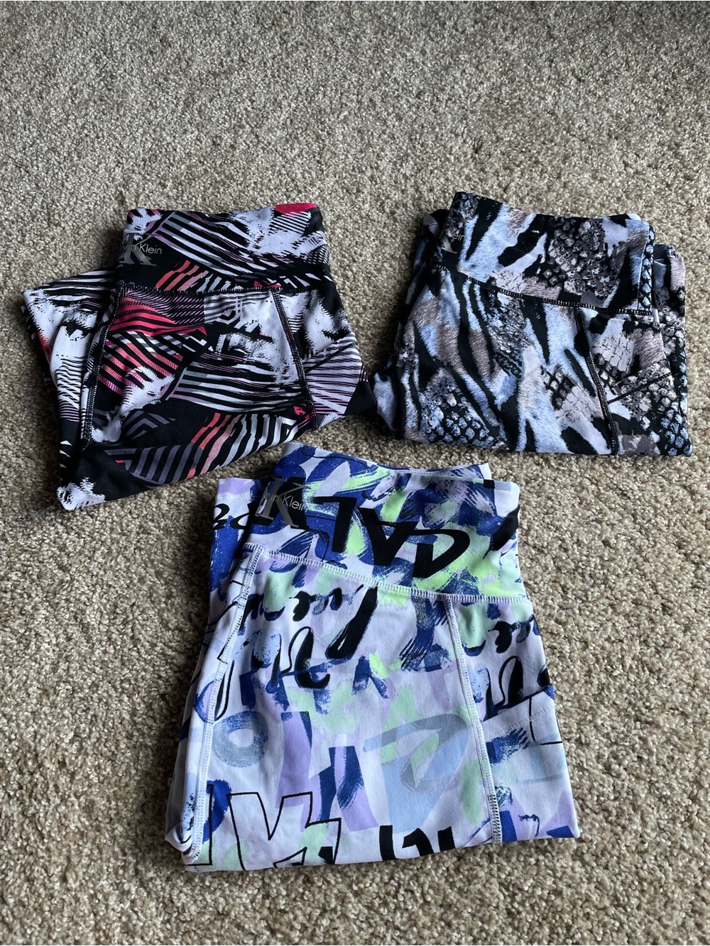Like New Lot of 3 Calvin Klein Activewear Shorts